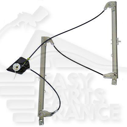 MECANISME DE LEVE VITRE ELECT AVG 5 PTES Pour AUDI A3 -3/5 PTES - AD050 02/16→04/20