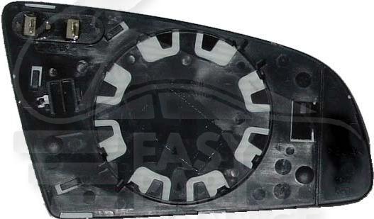 GLACE DE RETRO G BLEU - 09/99→ Pour AUDI A8 (4D) - AD110 06/94→10/02