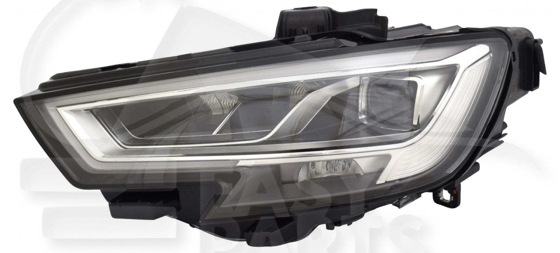 OPT G FULL LED ELECT A/MOTEUR F/CHROME Without Control Unit & Module LED Pour AUDI A3 - RS3 - AD055 01/16→