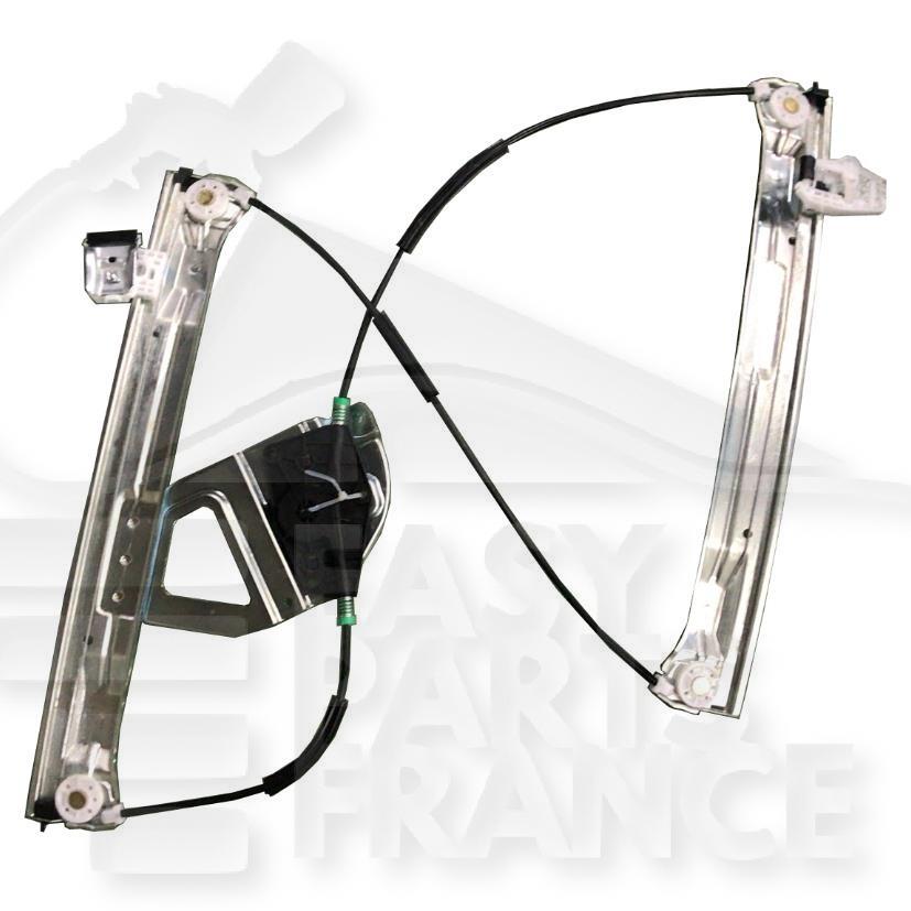 MECANISME DE LEVE VITRE ELECT AVG- 3 PTES Pour PEUGEOT 208 - PG231 04/15→08/19