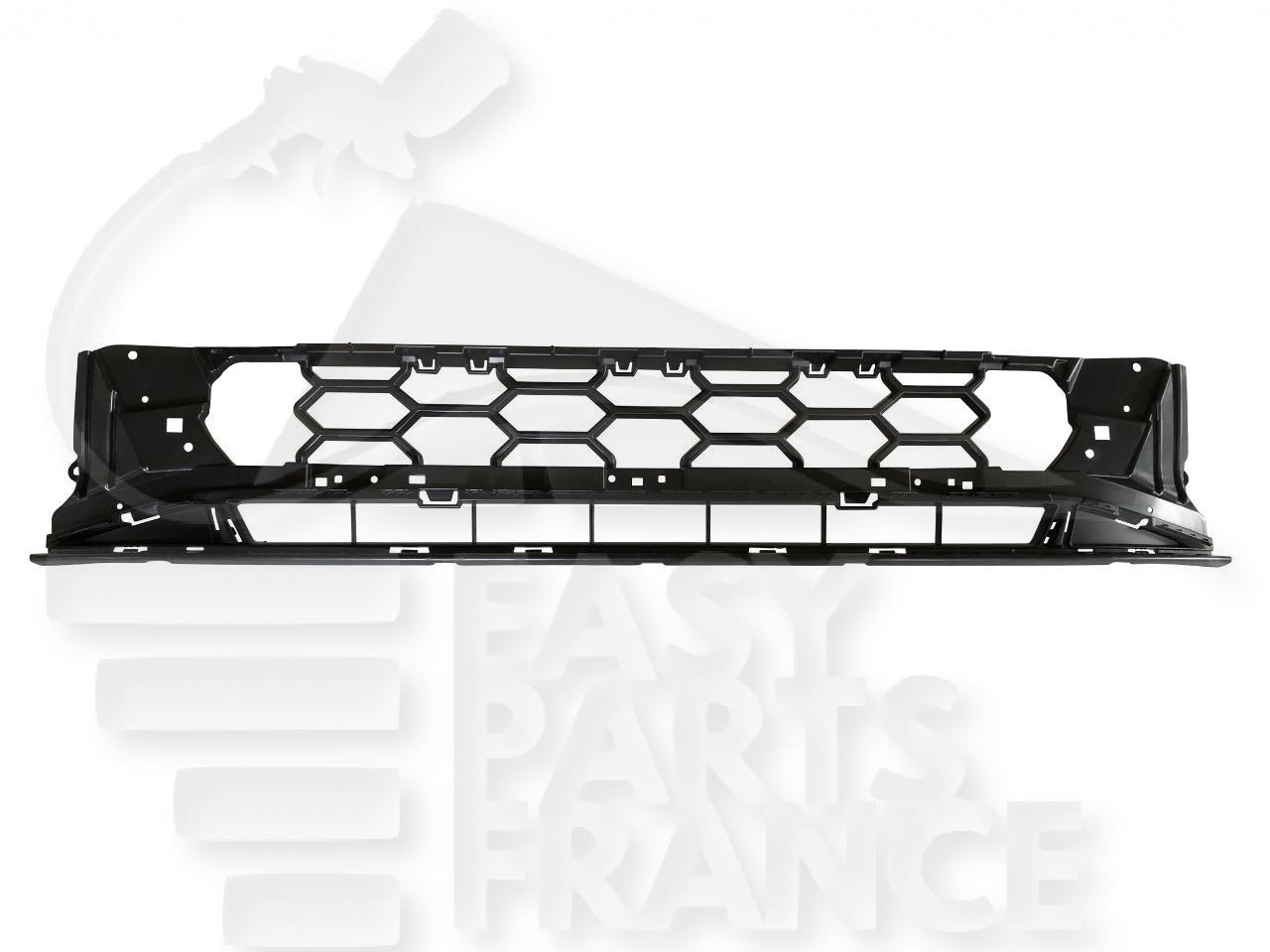 GRILLE CENTRALE DE PC AV NOIRE Pour AUDI A4 (B9) S LINE - AD072 04/20→