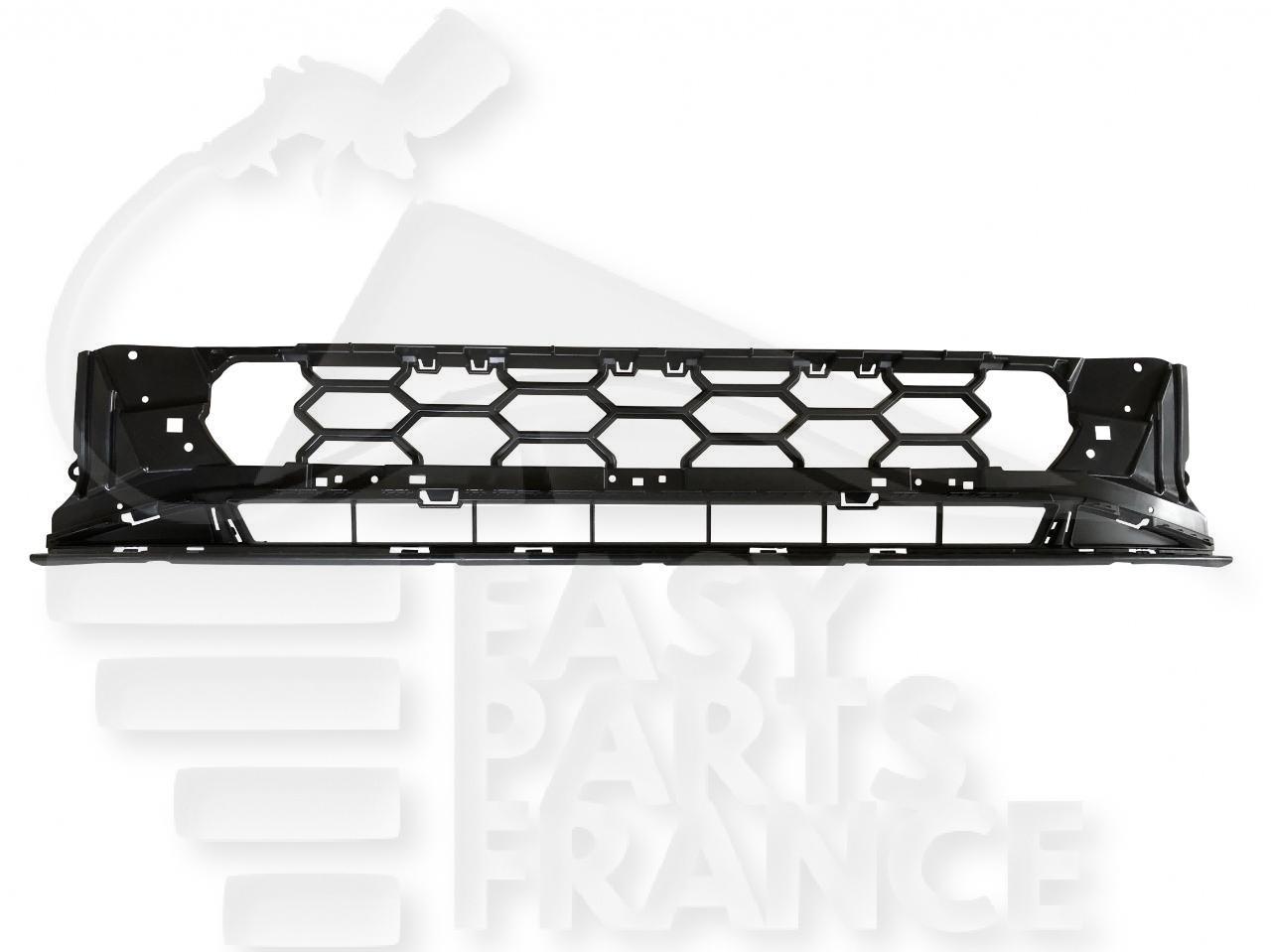 GRILLE CENTRALE DE PC AV NOIRE Pour AUDI A4 (B9) S LINE - AD072 04/20→