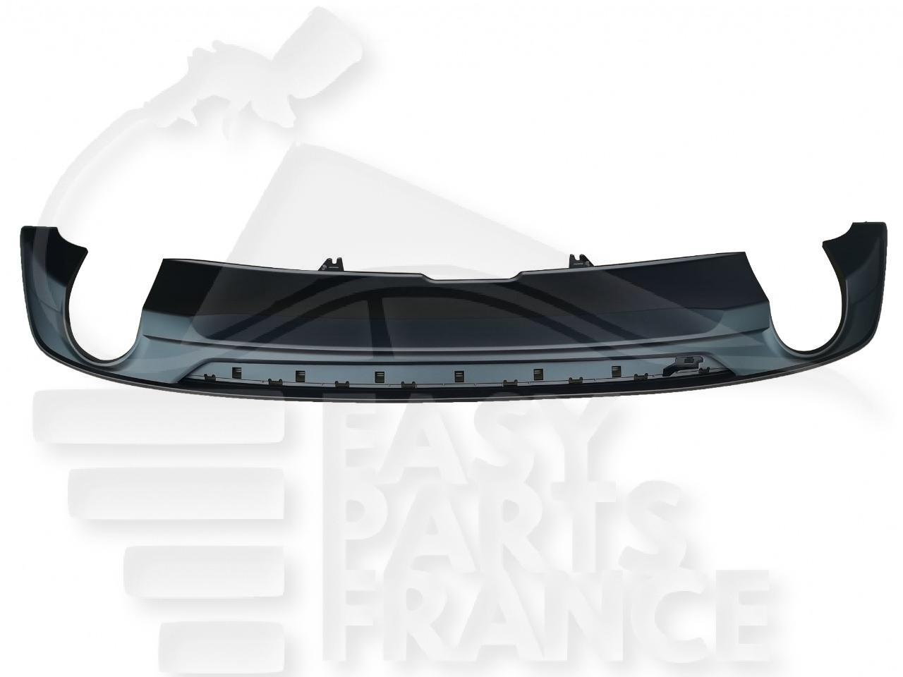 SPOILER DE PC AR NOIR 2 SORTIES ECH Pour AUDI A5 SPORTBACK S-LINE F5 -AD085 04/17→