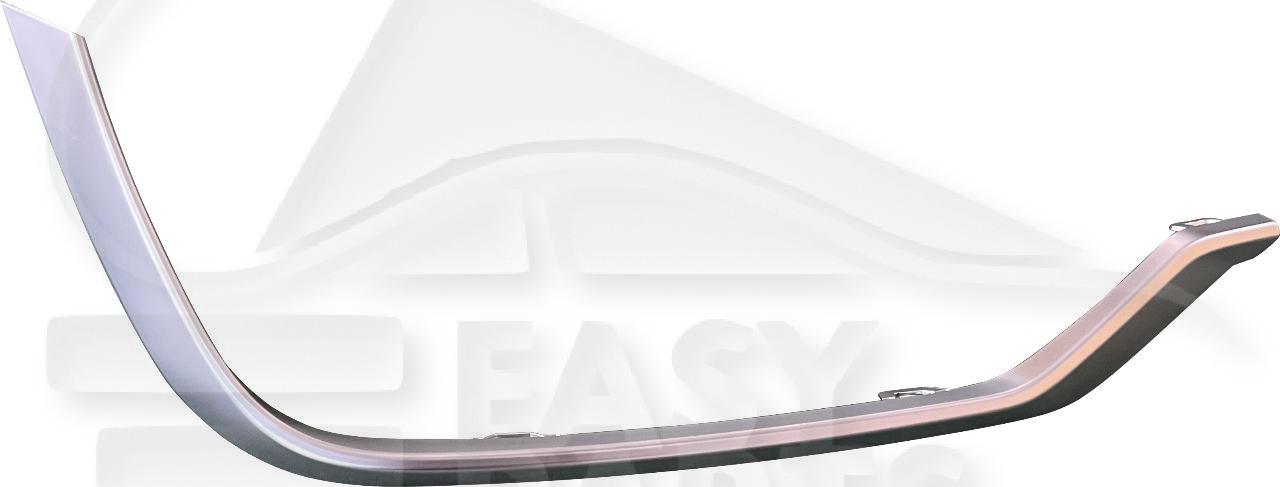 MOULURE DE SPOILER ARD CHROMEE Pour AUDI A5 (F5A) SPORTBACK S-LINE - AD088 04/20→