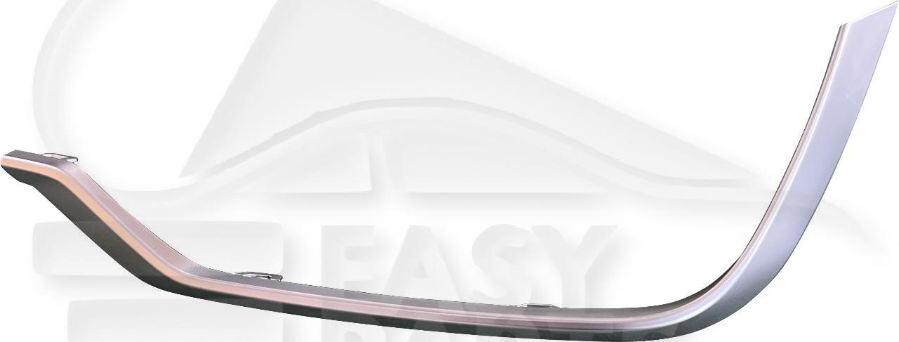 MOULURE DE SPOILER ARG CHROMEE Pour AUDI A5 (F5A) SPORTBACK S-LINE - AD088 04/20→