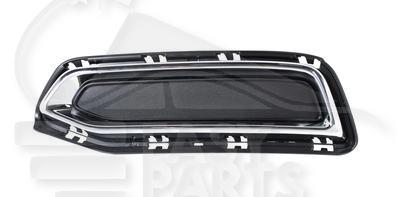 GRILLE DE SPOILER ARD A/MOULURE CHROMEE - 4 PTES Pour AUDI A6 (C8) S-LINE - AD098 05/18→