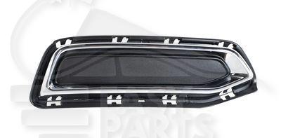 GRILLE DE SPOILER ARG A/MOULURE CHROMEE - 4 PTES Pour AUDI A6 (C8) S-LINE - AD098 05/18→