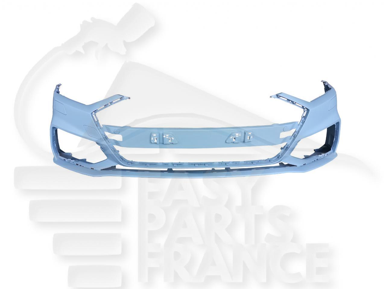 PC AV A PEINDRE A/LAVE PHARE & 4 TROUS POUR CAPTEURS Pour AUDI A7 (4G9) - AD102 02/18→