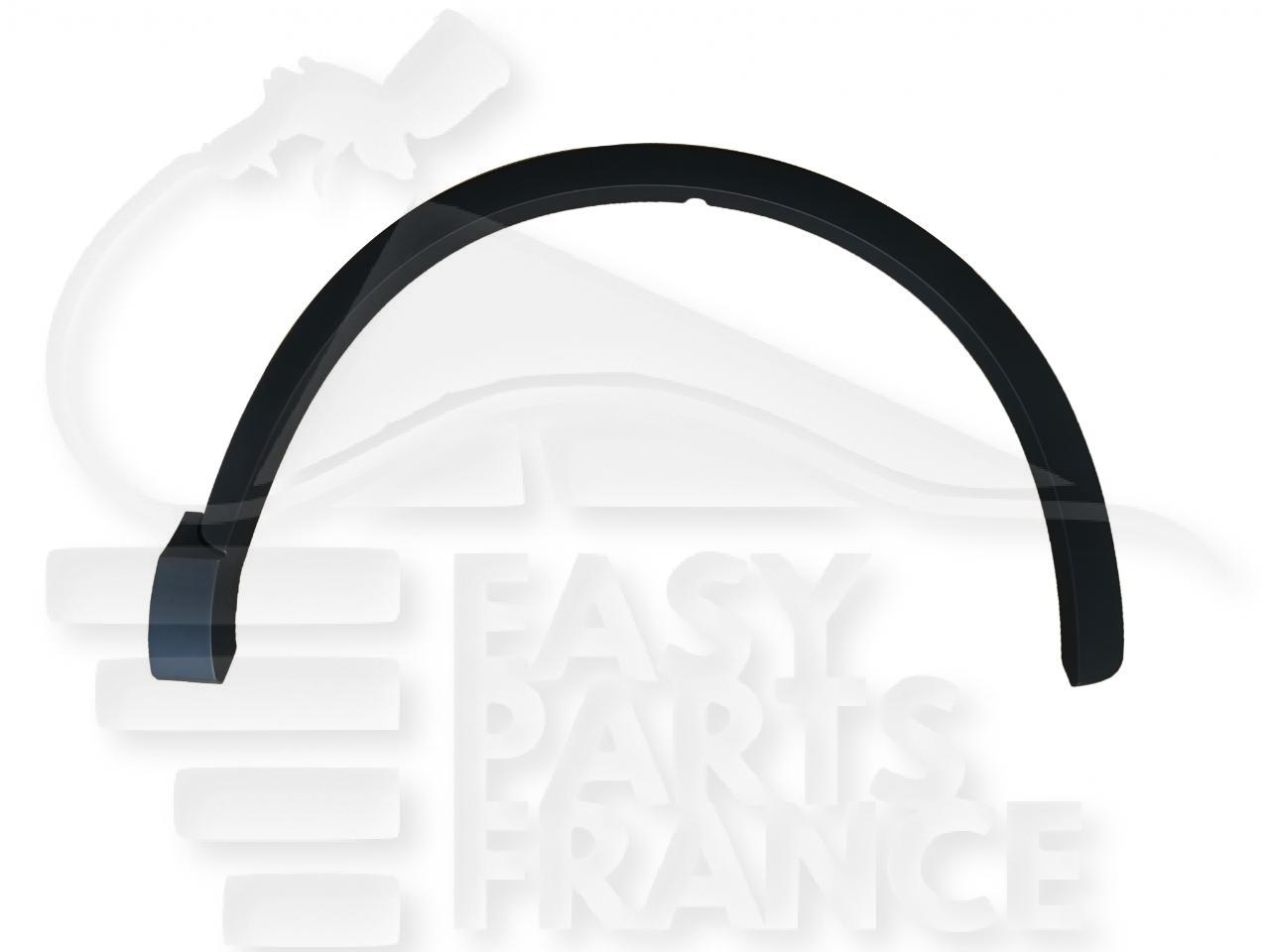 ELARGISSEUR AILE AVD NOIR Pour AUDI Q3 (8U) - AD120 10/11→08/14