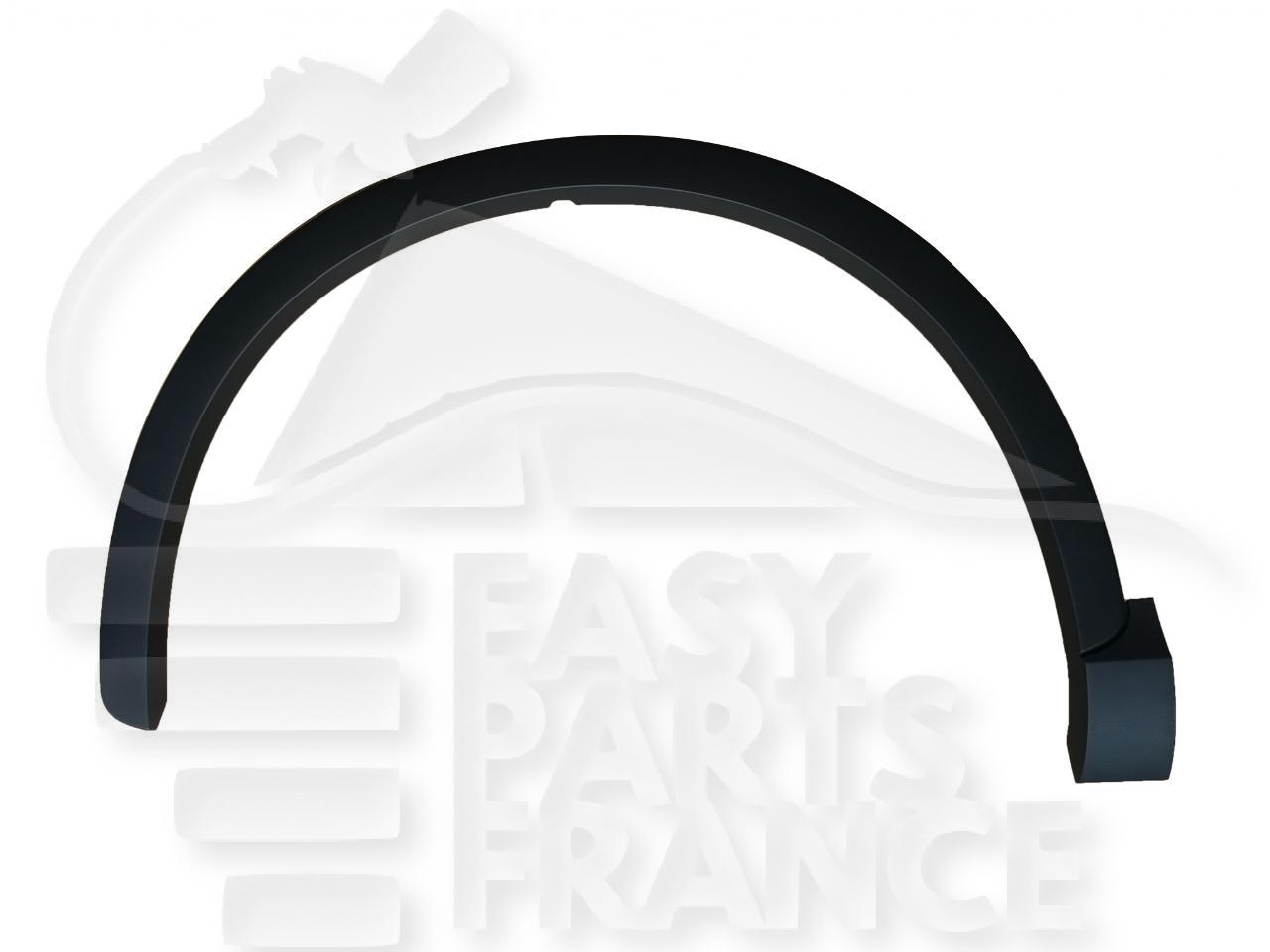 ELARGISSEUR AILE AVG NOIR Pour AUDI Q3 (8U) - AD120 10/11→08/14