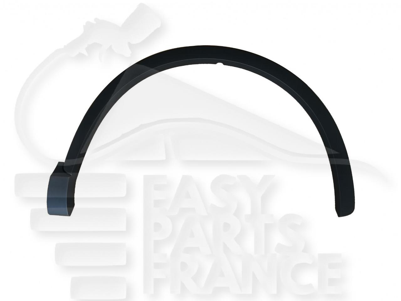 ELARGISSEUR AILE AVD NOIR Pour AUDI Q3 (8U) - AD121 07/14→09/16