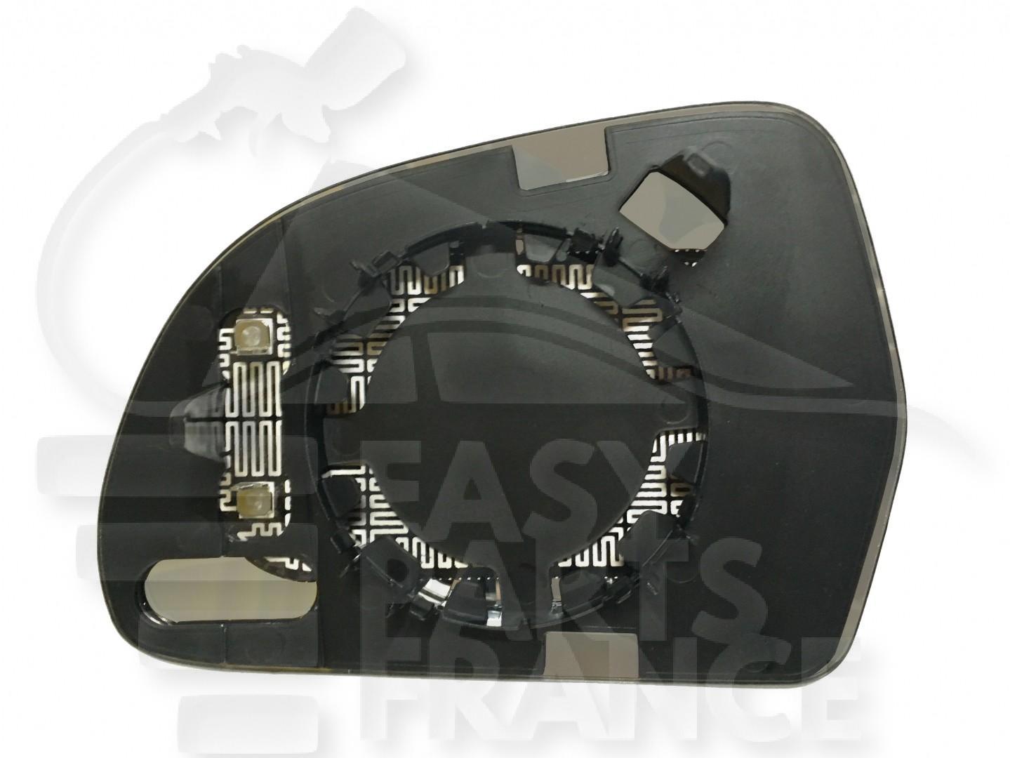 GLACE DE RETRO D CHAUF Pour AUDI Q3 (8U) S-LINE - AD124 01/11→06/14