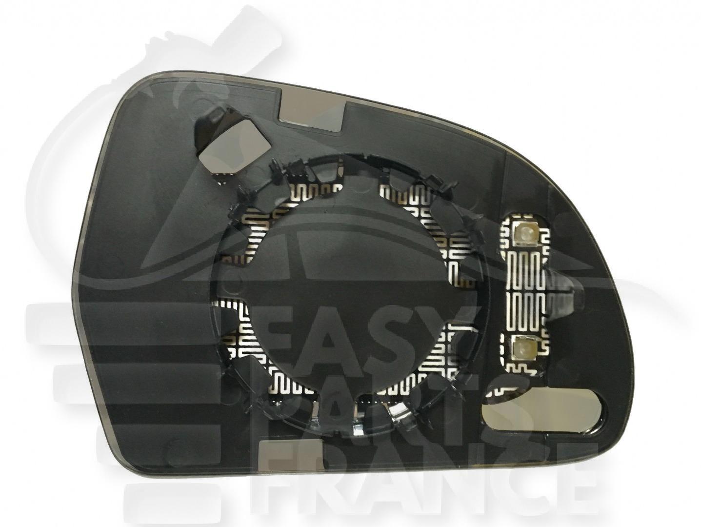 GLACE DE RETRO G CHAUF Pour AUDI Q3 (8U) - AD121 07/14→09/16