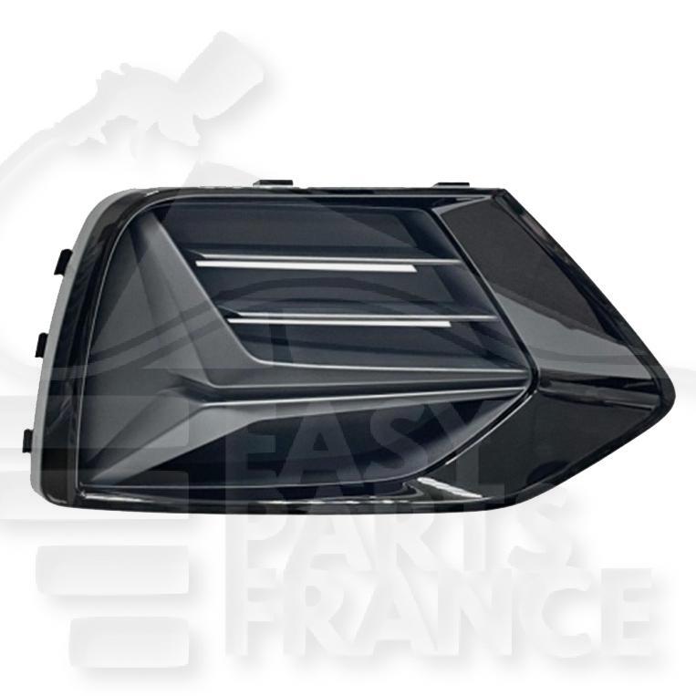 GRILLE DE PC AVD NOIRE Pour AUDI Q3 (F3) - AD123 08/18→