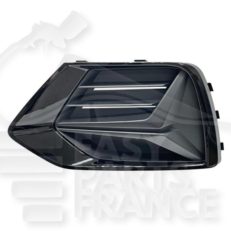 GRILLE DE PC AVG NOIRE Pour AUDI Q3 (F3) - AD123 08/18→