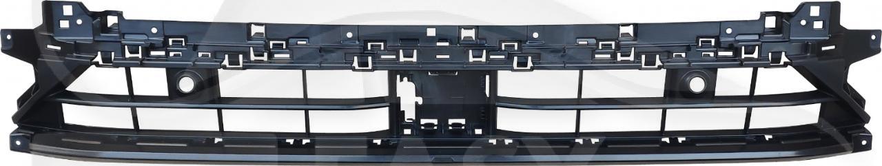 GRILLE CENTRALE DE PC AV NOIRE AVEC TROUS CAPTEURS Pour AUDI Q3 (F3) SPORTBACK - AD128 07/19→