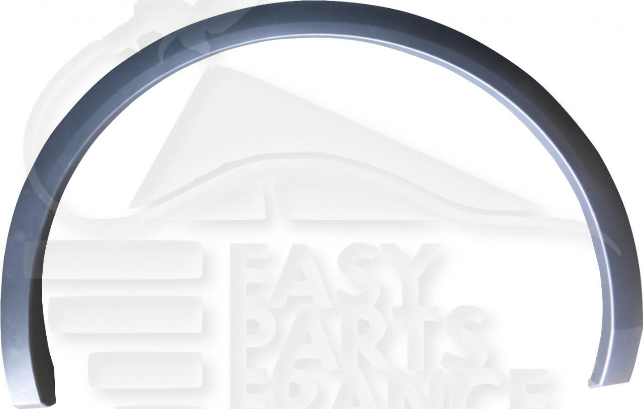 ELARGISSEUR AILE ARG A PEINDRE Pour AUDI Q5 (FY) - AD132 02/17→10/20