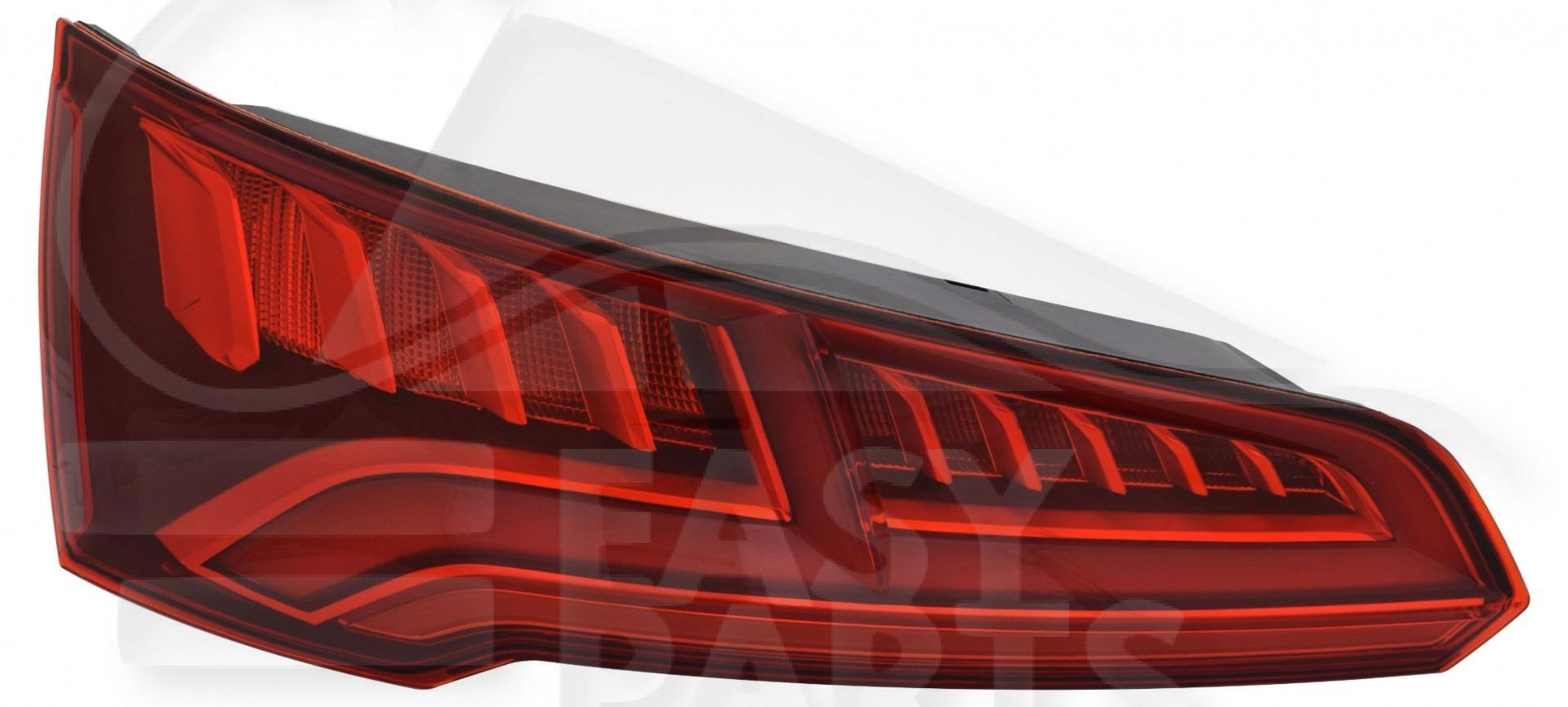 FEU ARG LED Avec Clignoteur Dynamique ('balayant') Pour AUDI Q5 (FY) S-LINE - AD137 09/20→