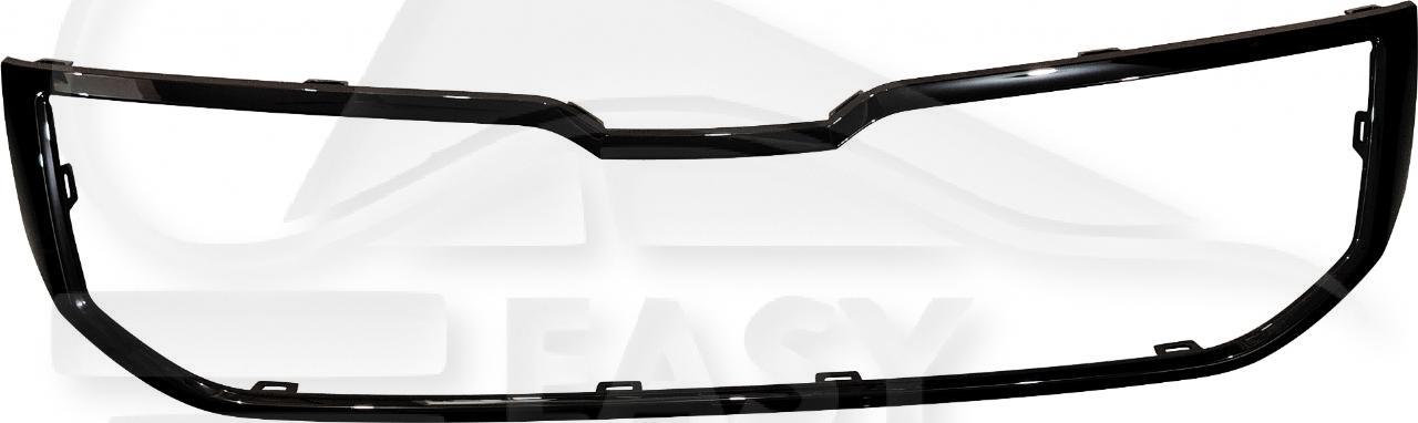 MOULURE DE GRILLE DE CALANDRE NOIRE Pour SKODA KAROQ - SK100 10/17→02/22