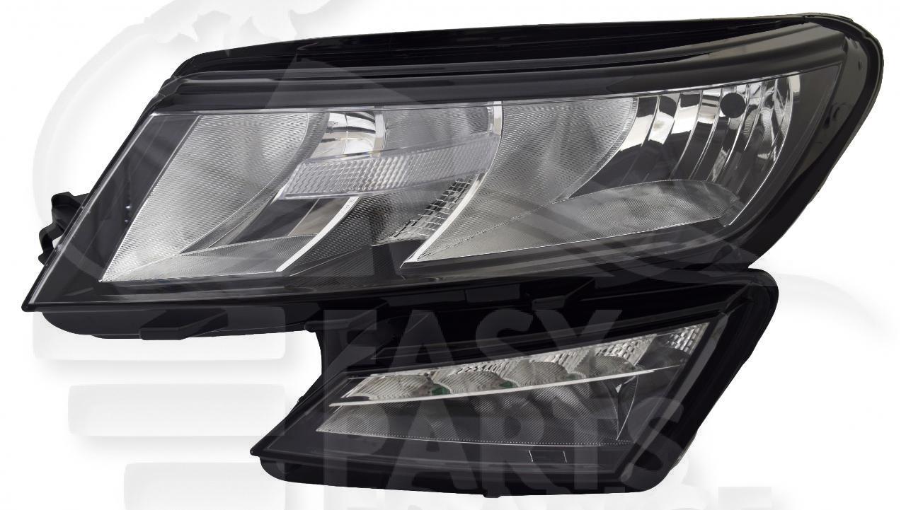 OPT G H7+H7 ELECT A/MOTEUR & FEU DE JOUR LED Pour SKODA KODIAQ - SK090 09/16→05/21