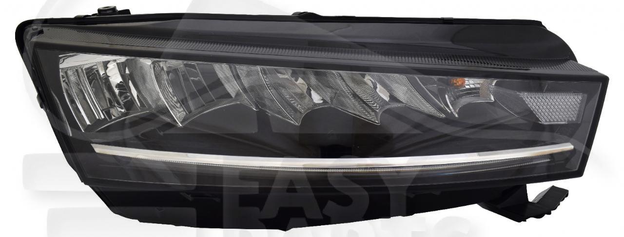 OPT D FULL LED ELECT A/MOTEUR & FEU DE JOUR LED Pour SKODA OCTAVIA - SK046 03/20→