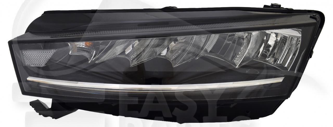 OPT G FULL LED ELECT A/MOTEUR & FEU DE JOUR LED Pour SKODA OCTAVIA - SK046 03/20→