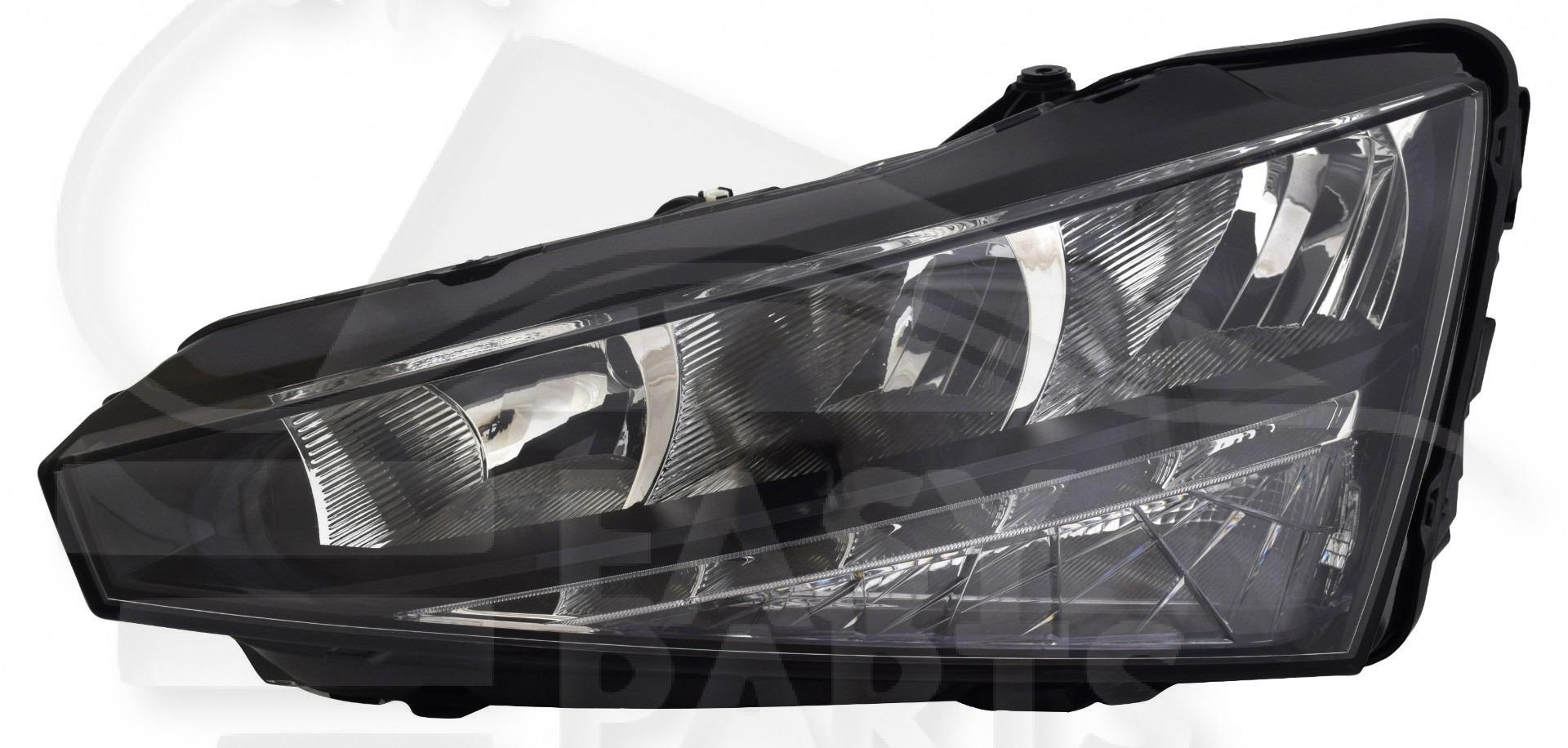 OPT G H7 ELECT A/MOTEUR & FEU DE JOUR LED Pour SKODA SCALA - SK120 05/19→