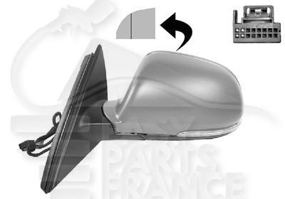 RETRO G ELECT CHAUF A PEINDRE A/FEU 6 PINS Pour SKODA SUPERB - SK062 01/13→04/15