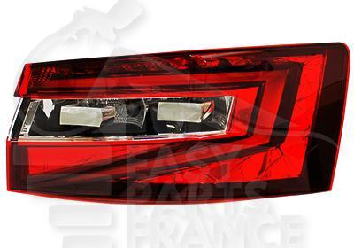 FEU ARD EXT LED NOIR - 4 PTES Pour SKODA SUPERB - SK064 09/19→