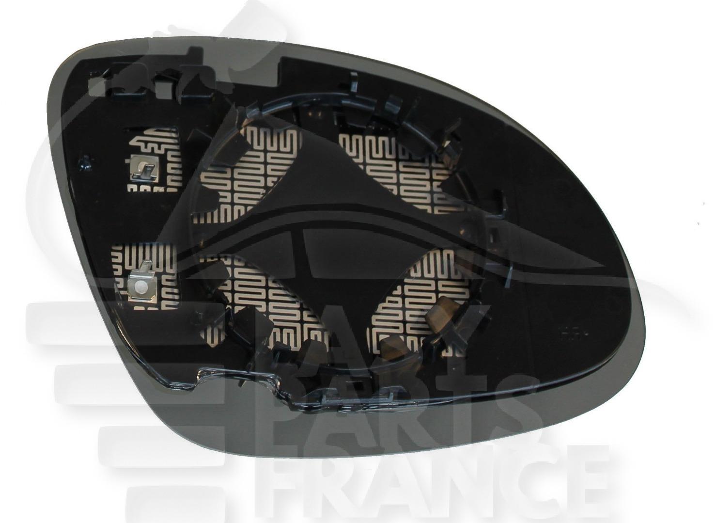 GLACE DE RETRO G CHAUF Pour SKODA YETI - SK071 10/13→