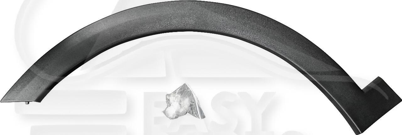 ELARGISSEUR AILE AVG NOIR Pour SEAT ARONA - SE140 12/17→07/21