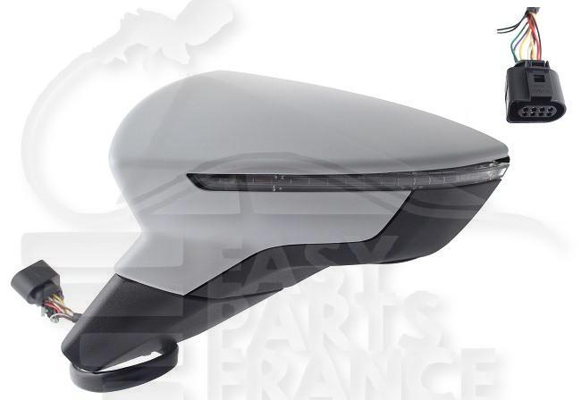 RETRO G ELECT CHAUF A PEINDRE RAB ELECT A/FEU 8 PINS Pour SEAT ARONA - SE140 12/17→07/21