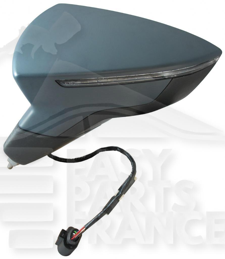 RETRO G ELECT CHAUF A PEINDRE RAB ELECT A/FEU Pour SEAT LEON CUPRA/FR - SE088 01/13→11/16