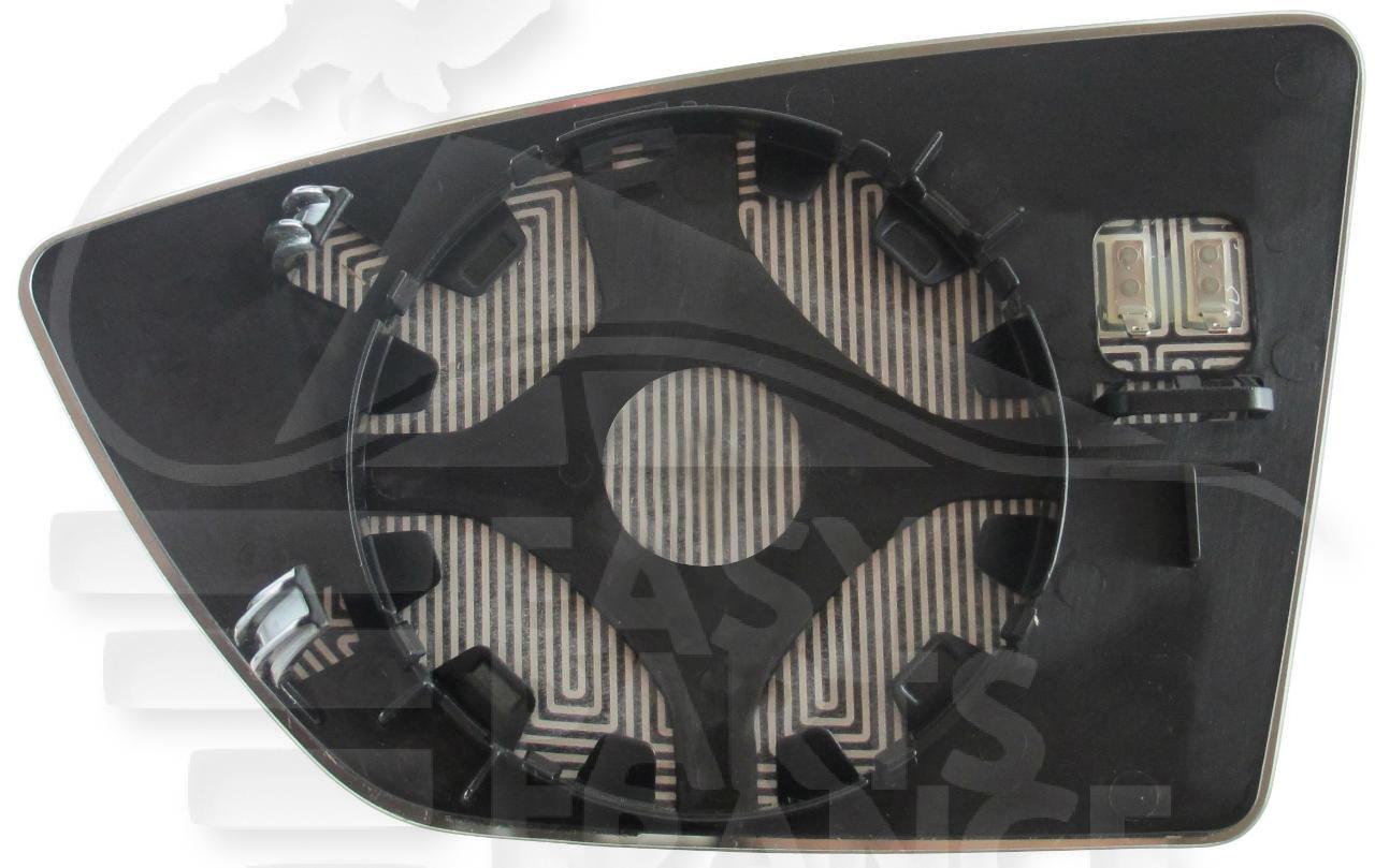 GLACE DE RETRO D CHAUF & BSD Pour SEAT LEON CUPRA/FR - SE088 01/13→11/16