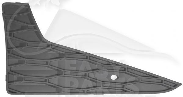 GRILLE DE PC AVD NOIRE Pour SEAT LEON CUPRA/FR - SE088 01/13→11/16