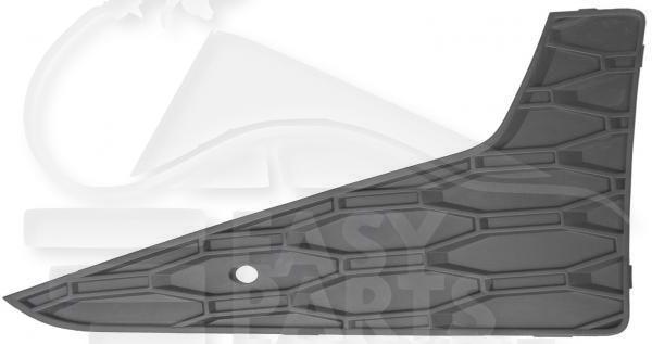 GRILLE DE PC AVG NOIRE Pour SEAT LEON CUPRA/FR - SE088 01/13→11/16