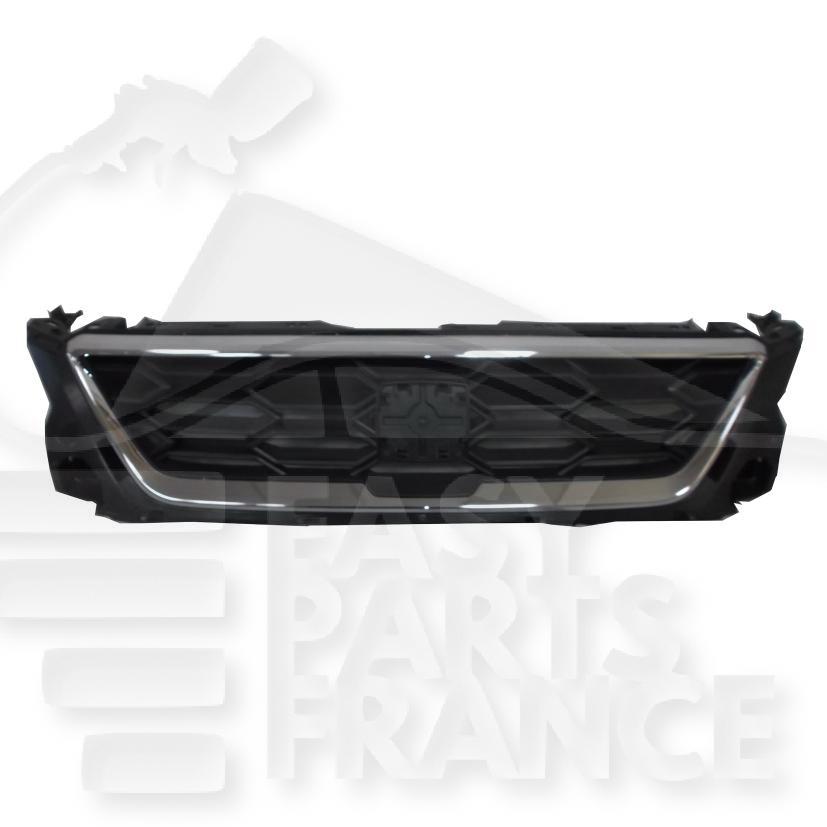 GRILLE DE CALANDRE NOIRE A/MOULURE CHROMEE Pour SEAT IBIZA FR - SE063 02/17→05/21