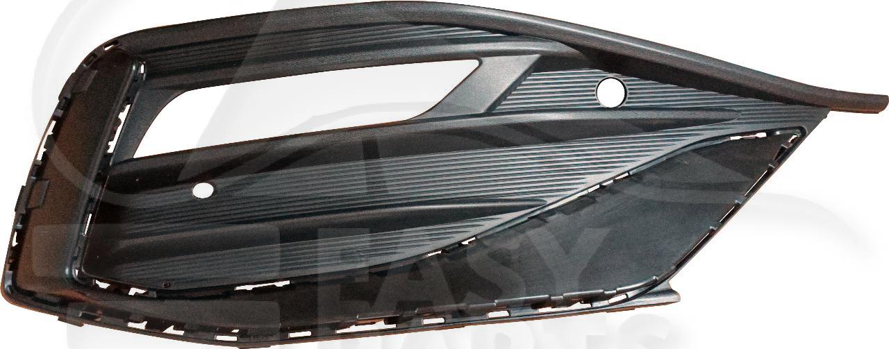 GRILLE DE PC AVD NOIRE A/EMPL AB Pour SEAT LEON CUPRA/FR - SE087 05/20→