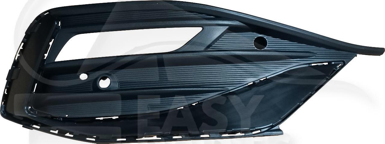 GRILLE DE PC AVD NOIRE A/EMPL AB & TROU CAPTEUR Pour SEAT LEON CUPRA/FR - SE087 05/20→