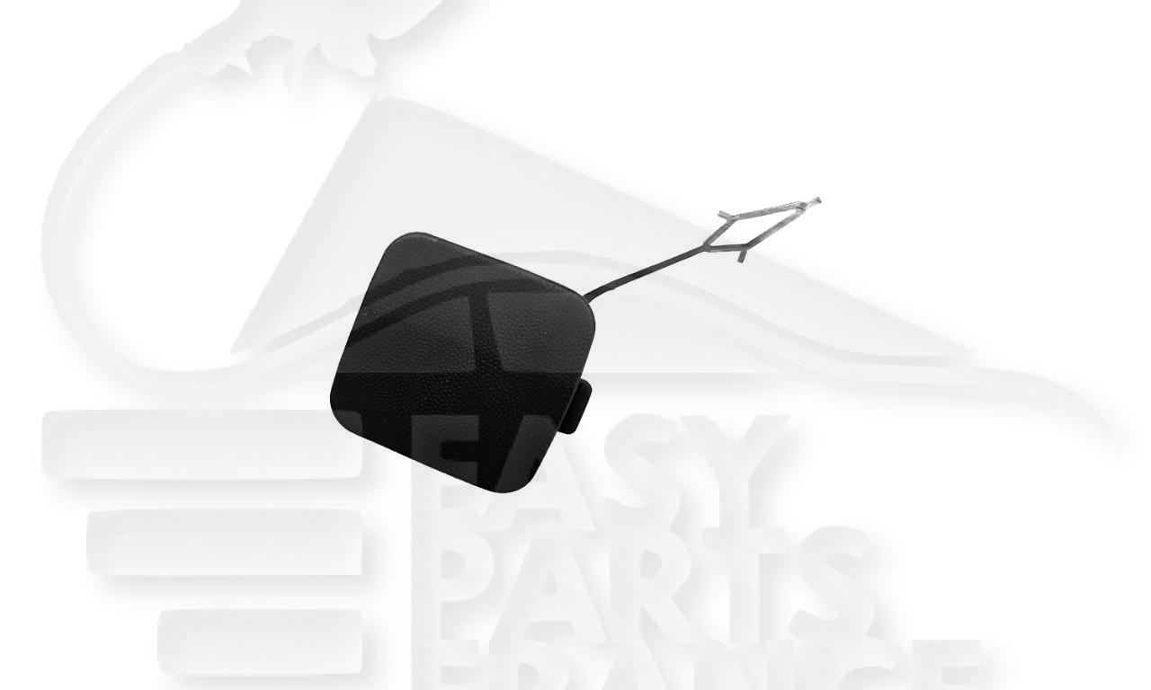 CACHE CROCHET DE PC AR NOIR Pour VOLKSWAGEN CADDY MULTISPACE - VO225 09/20→