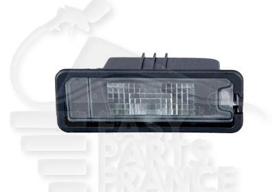 FEU DE PLAQUE ARD - ARD - 1 PTES Pour VOLKSWAGEN CADDY MULTISPACE - VO225 09/20→