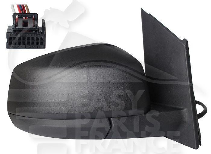 RETRO D ELECT CHAUF NOIR 5 PINS Pour VOLKSWAGEN CADDY MULTISPACE - VO225 09/20→