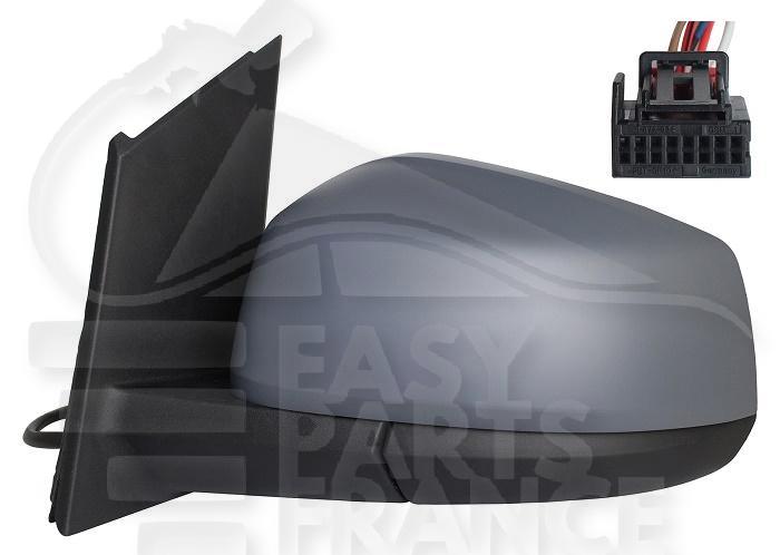 RETRO G ELECT CHAUF A PEINDRE 5 PINS Pour VOLKSWAGEN CADDY MULTISPACE - VO225 09/20→