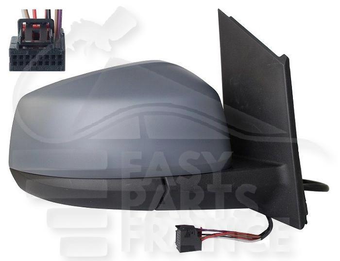 RETRO D ELECT CHAUF A PEINDRE RAB ELECT 7 PINS Pour VOLKSWAGEN CADDY MULTISPACE - VO225 09/20→