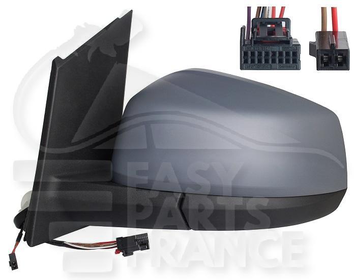 RETRO G ELECT CHAUF A PEINDRE RAB ELECT & LANE ASSIST 7+2 PINS Pour VOLKSWAGEN CADDY MULTISPACE - VO225 09/20→