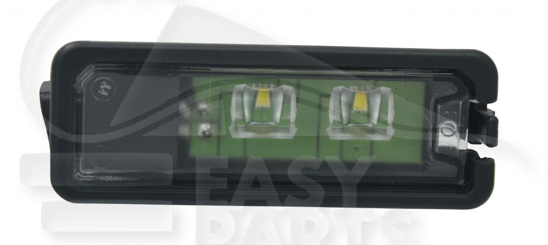 FEU DE PLAQUE ARD/ARD LED Pour VOLKSWAGEN EOS - VO036 12/10→