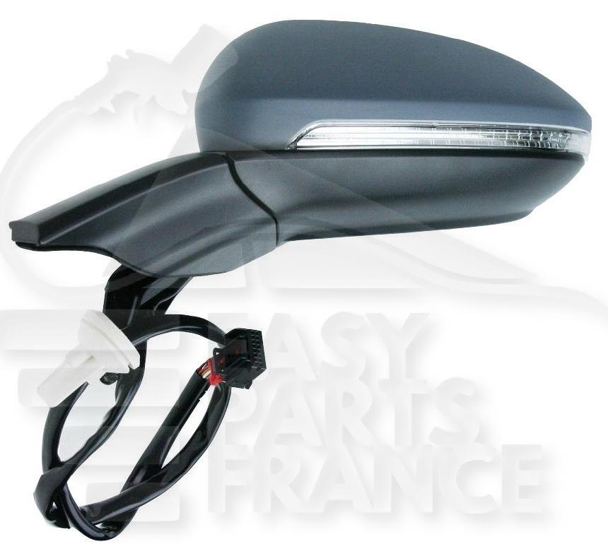 RETRO G ELECT CHAUF A PEINDRE RAB ELECT A/FEU & FEU DE SOL 9 PINS Pour VOLKSWAGEN GOLF 7 SW VARIANT - VO070 05/17→01/20