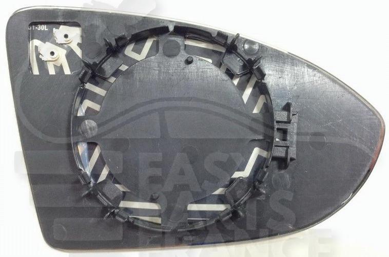 GLACE DE RETRO G CHAUF Pour VOLKSWAGEN GOLF 7 SW VARIANT - VO070 05/17→01/20