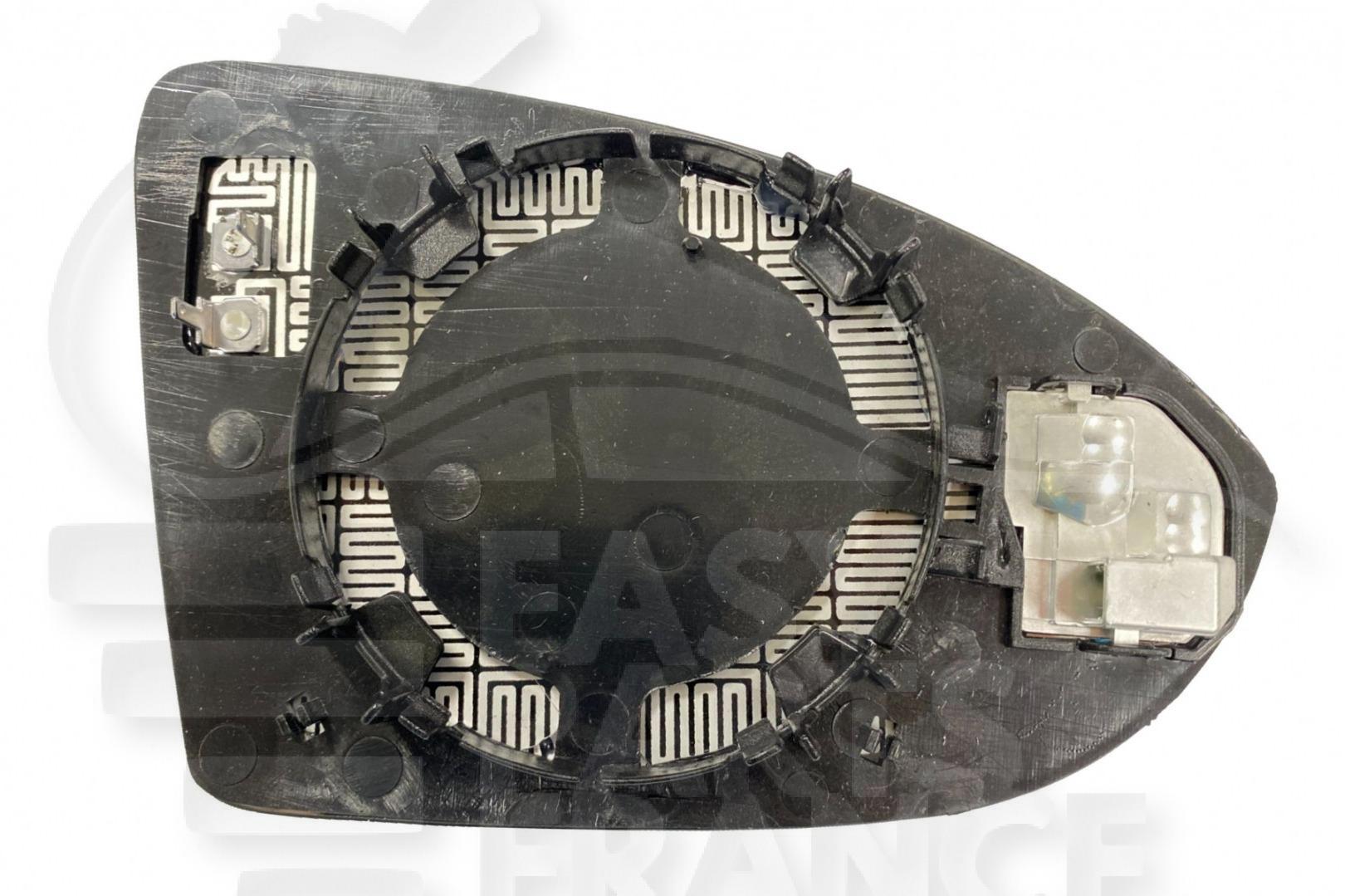 GLACE DE RETRO G CHAUF & BDS Pour VOLKSWAGEN GOLF 7 GTI - VO068 01/17→