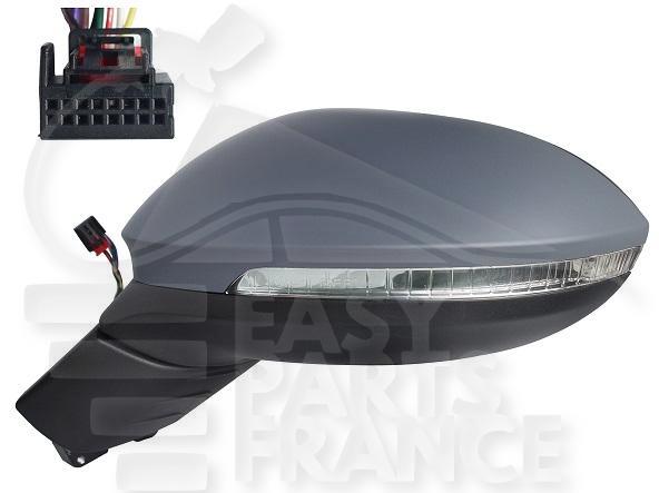 RETRO G ELECT CHAUF A PEINDRE A/FEU LED 6 PINS Pour VOLKSWAGEN ID.3 - VO300 03/20→